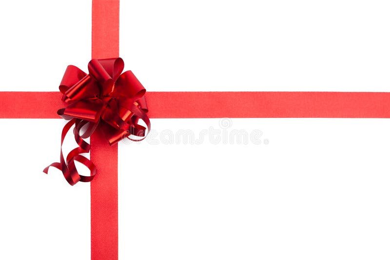 Red Ribbon for Gift Wrapping Stock Image - Image of decoration,  celebration: 28729791