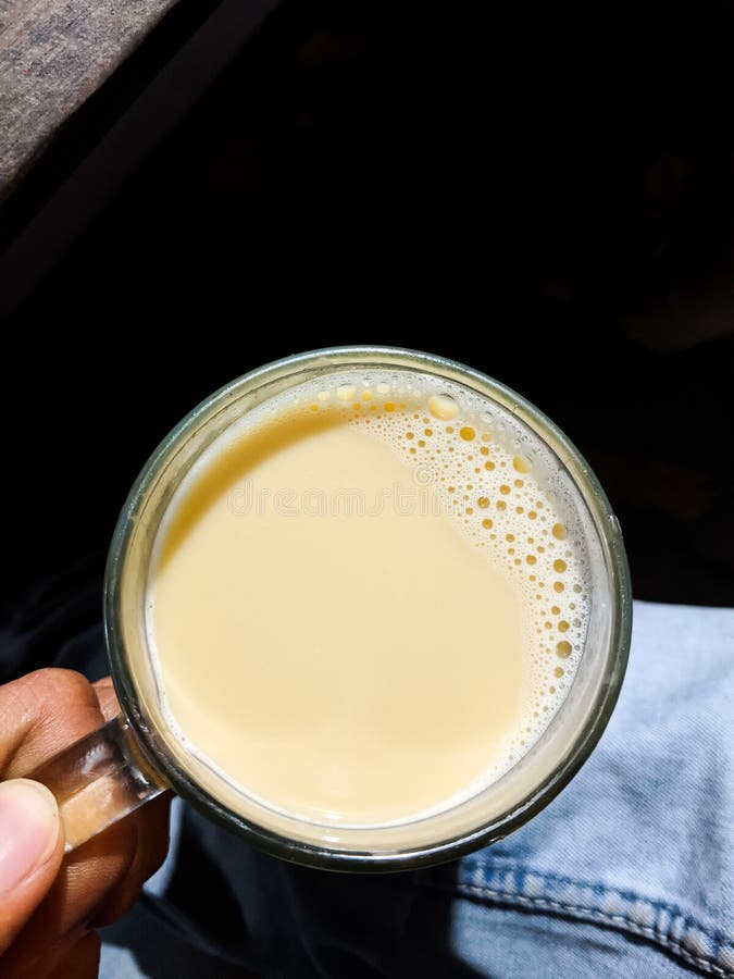 Red Ginger Milk, a Traditional Indonesian Drink Stock Photo Image of