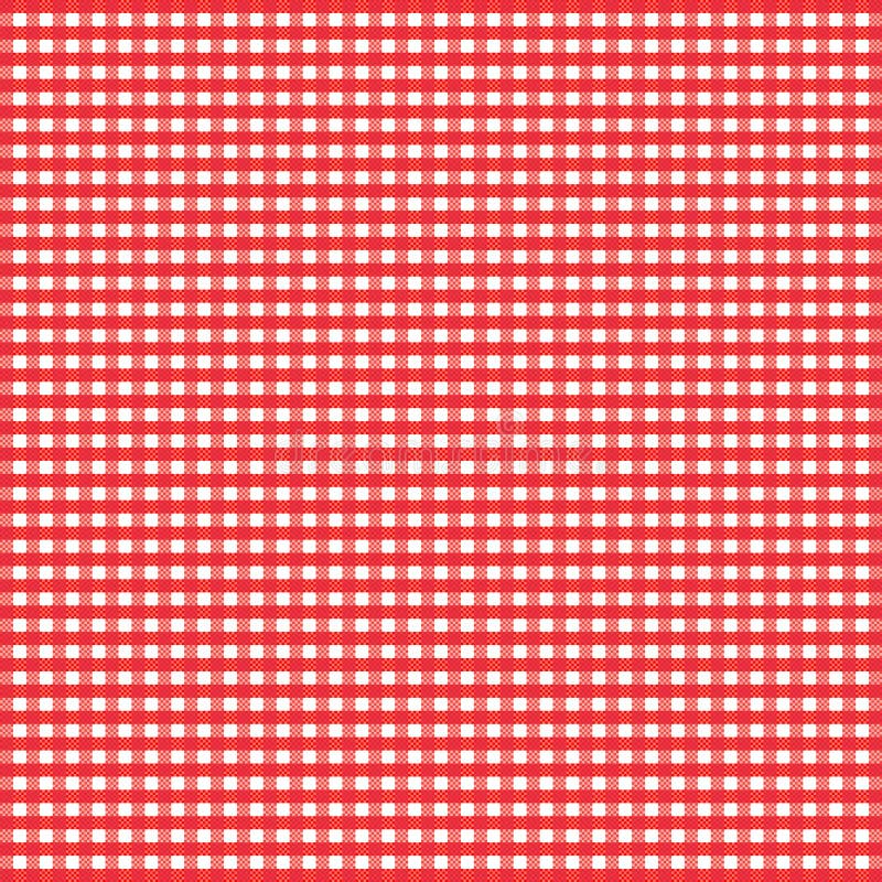 Red gingham stock vector. Illustration of picnic, cloth - 13381585