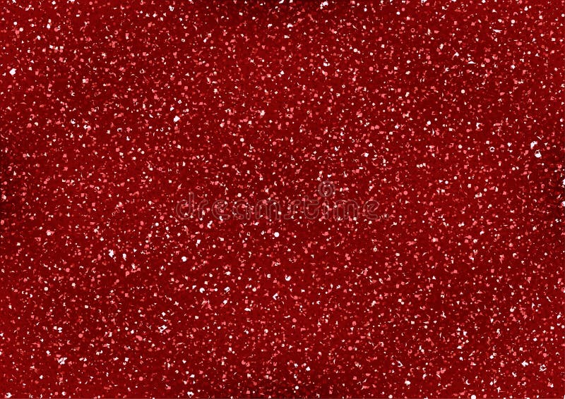 Red Glitter Seamless Pattern Texture