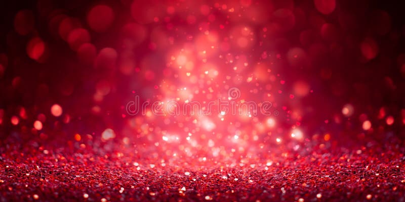 Red Glitter Banner stock image. Image of party, pattern - 144393135