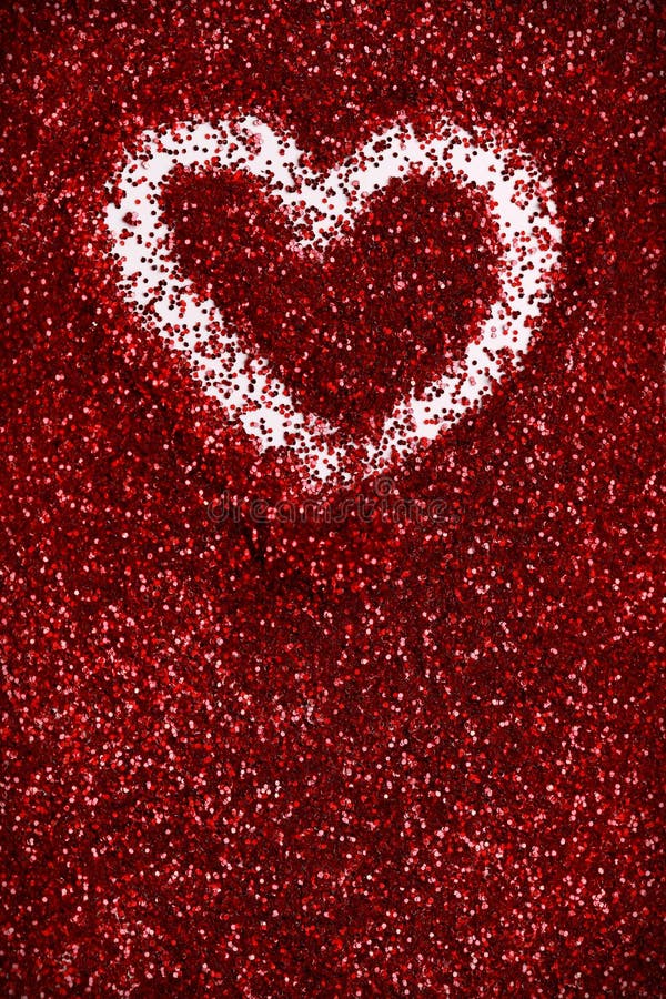 Ungkarl retort sjældenhed Red Glitter Hearts Valentine S Day Abstract Background Love Sparkle Stock  Image - Image of concept, romantic: 37799989