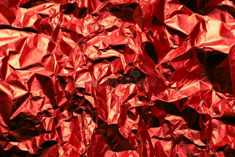 Red And Aluminum Foil
