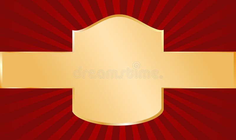 Red and gold background