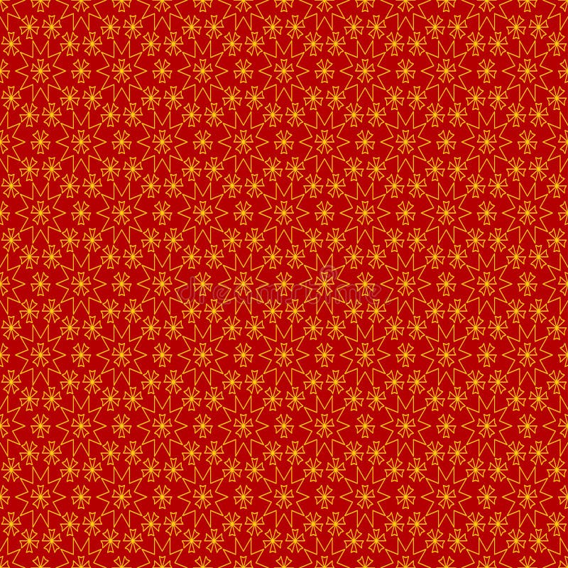Red and Golden Chinese Traditional Pattern Collection. Abstract Asian  Background. Decorative Chinese Wallpaper Stock Vector - Illustration of  pattern, modern: 155653254