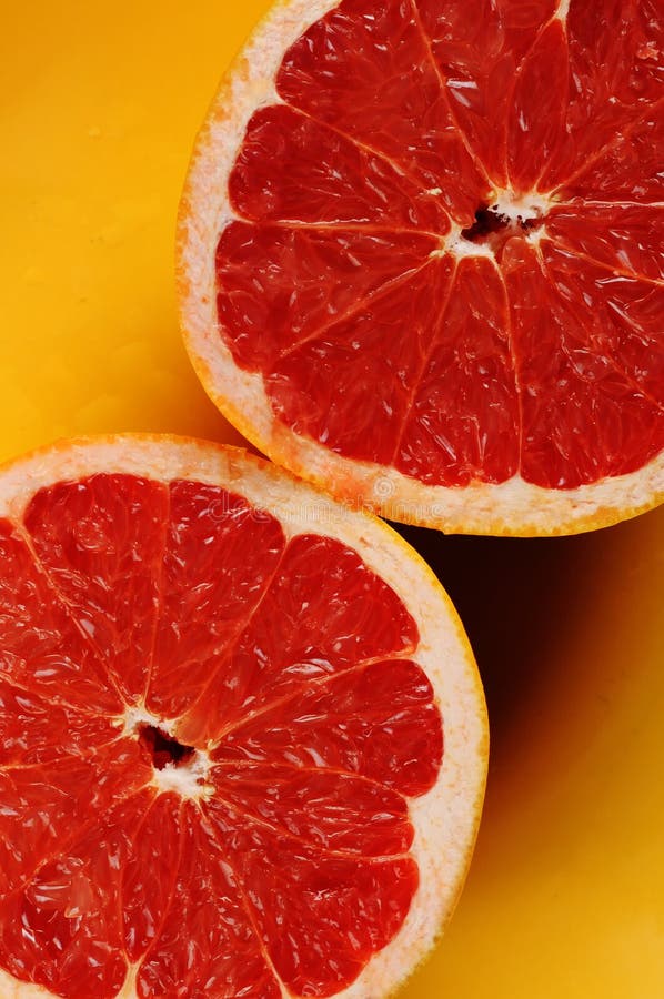 Big grapefruit. stock image. Image of yellow, grapefruit - 17424061