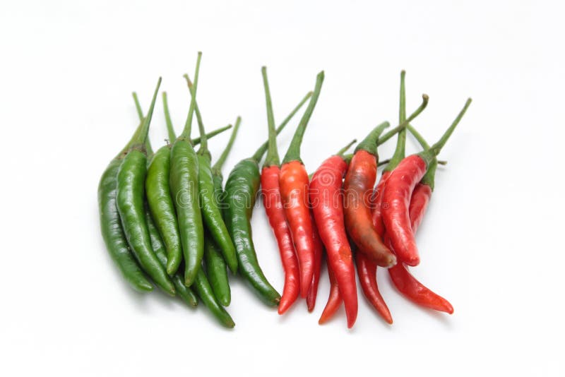 Red and green chili pepper stock photo. Image of chile 77176600