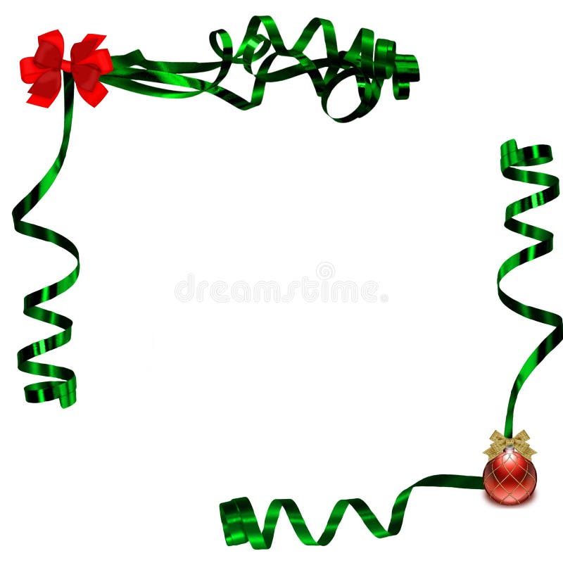 Red green christmas ribbons background royalty free illustration Red green christmas ribbons background royalty free illustration