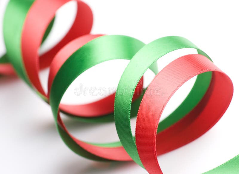 Red and Green Ribbon