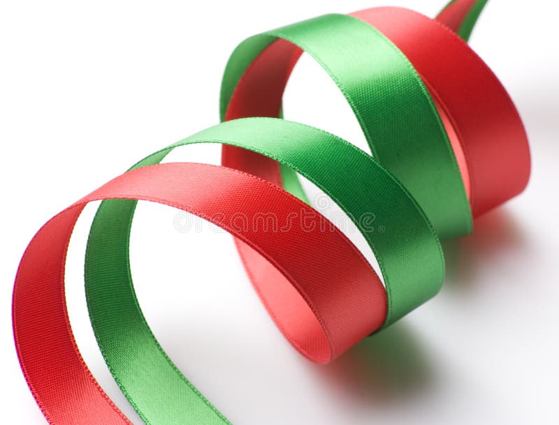 Red and Green Ribbon