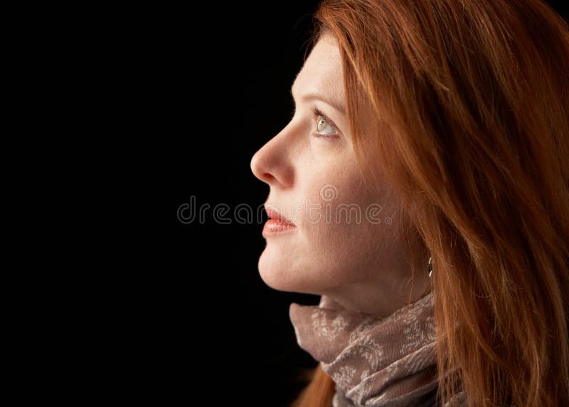 Red Hair Woman