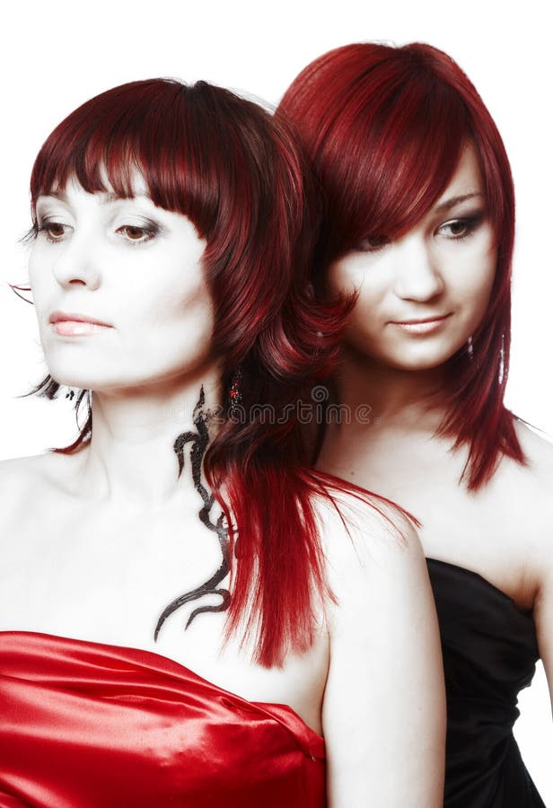 Red-haired couple