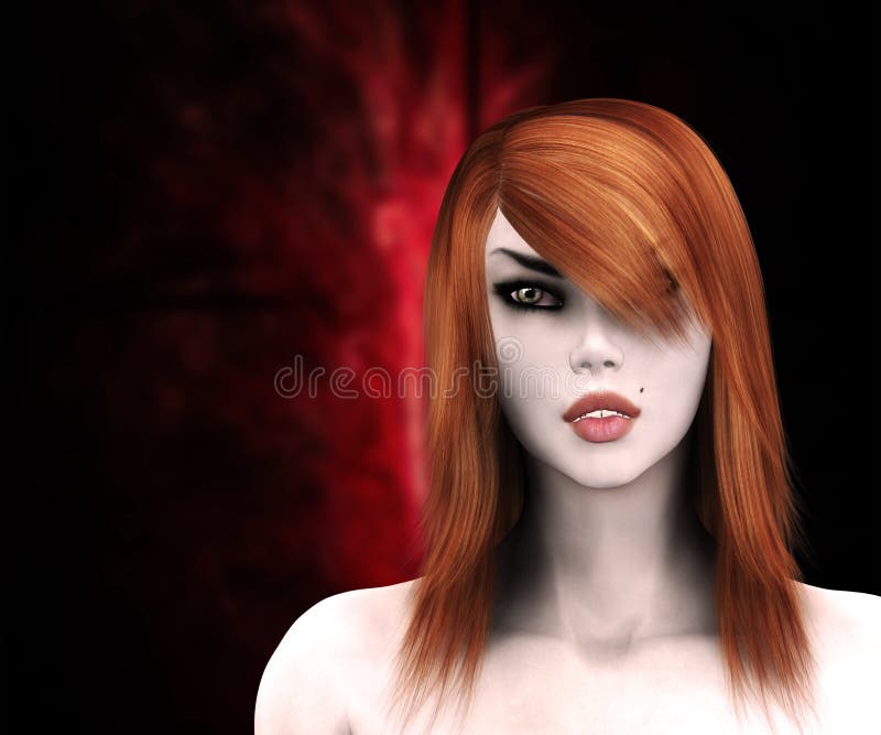 Red Haired Witch Stock Photo - Image: 26583590