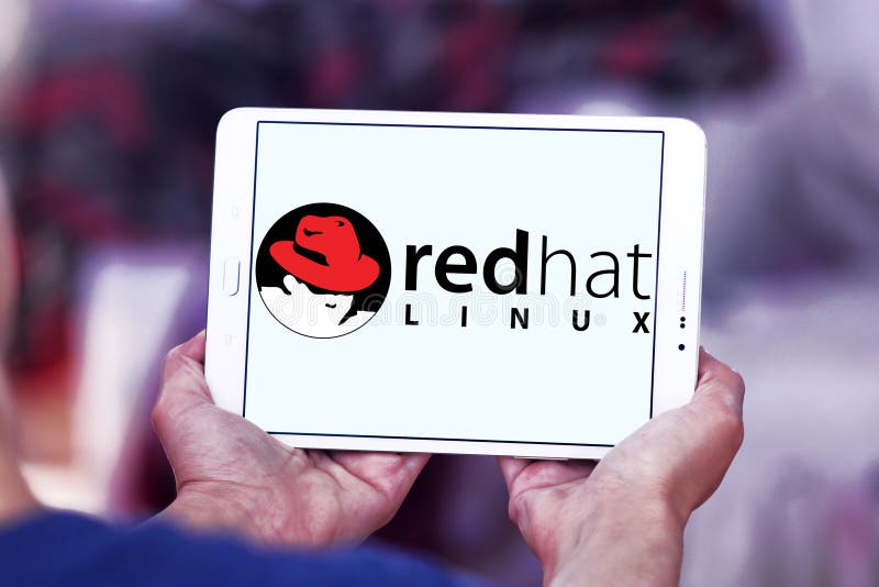 Red Hat Software Company Logo Editorial Image - Image of providing ...