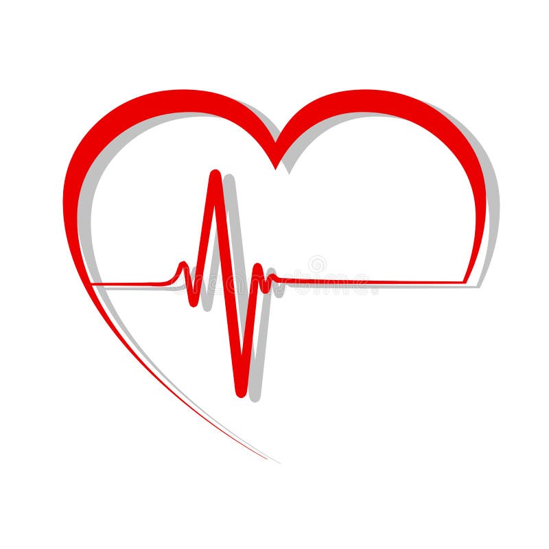 Heartbeat heart shape center line. Set of Heart beat pulse line vector  icon. Heartbeat Heart Shape Centered Line. Heart beat. Vector illustration  for medical offers and websites. 13761592 Vector Art at Vecteezy