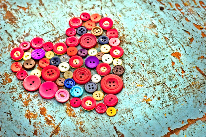 red heart buttons red heart buttons