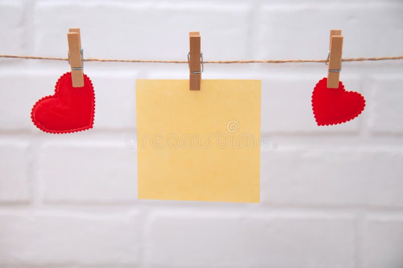 Clothespins and a Sheet of Paper with the Inscription- Clean Energy ...