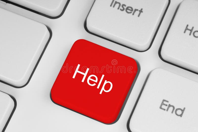 Red help button royalty free stock photo Red help button royalty free stock photo