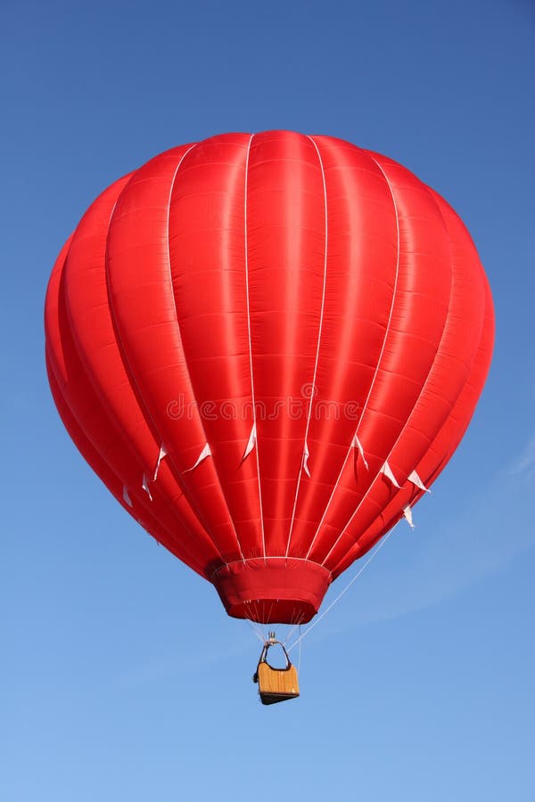 Red Hot Air Balloon