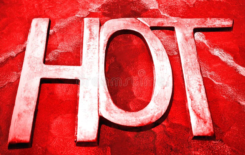 Red hot background