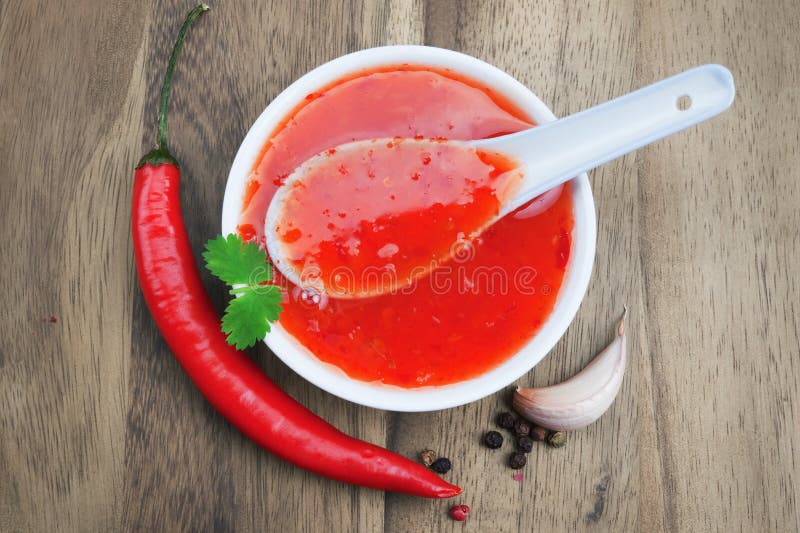 Red hot chilli sauce