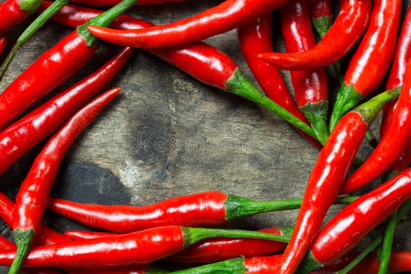 Red Hot Chilli, Spicy Vegetables Food Stock Image Image of peper