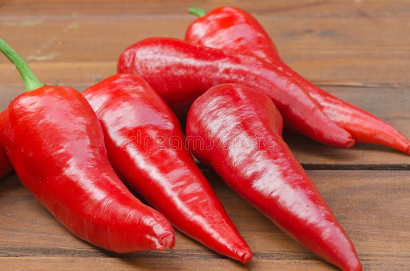 Red chily peppers stock image. Image of asia, heat, chilly - 4141593