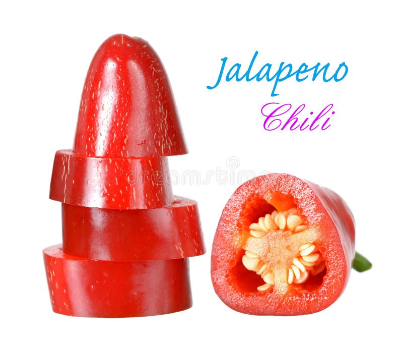 Red jalapeno pepper stock image. Image of cooking, chili 45505371