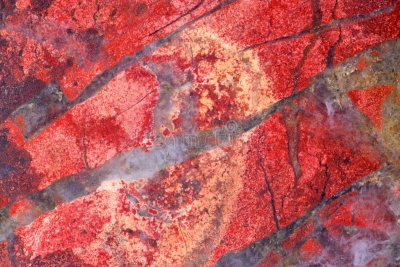 Red jasper texture macro