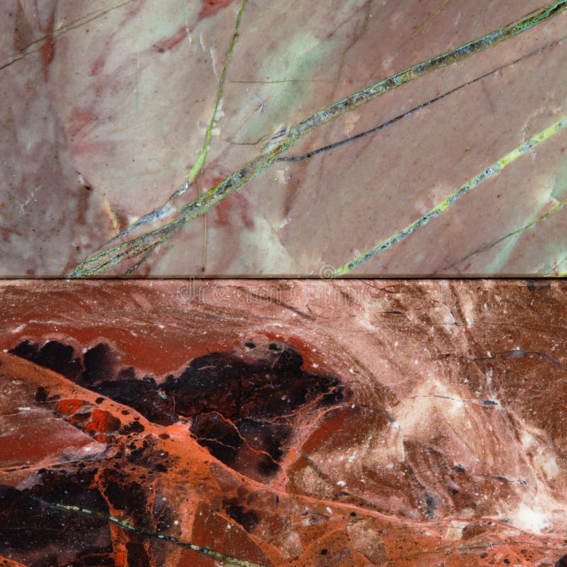 Red Jasper tiles. Decorative stone background macro view. Multi color natural mineral surface with a unique pattern and. Texture stock image Red Jasper tiles. Decorative stone background macro view. Multi color natural mineral surface with a unique pattern and. Texture stock image