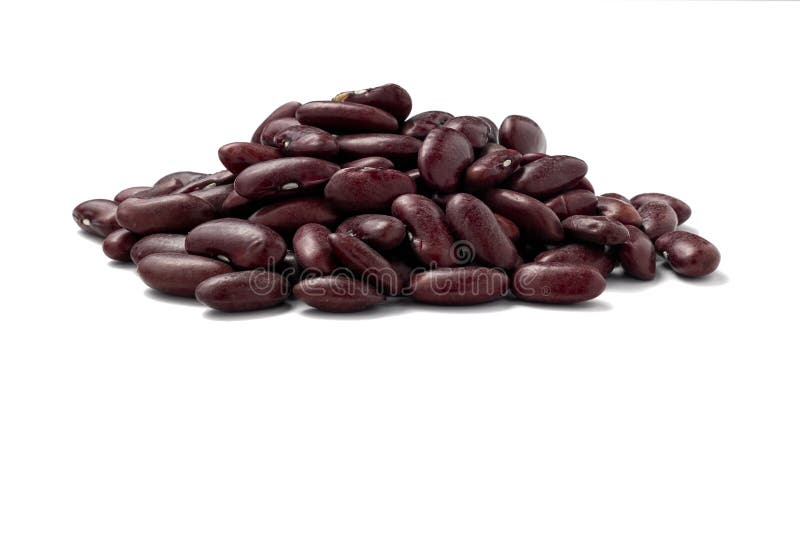 Red Kidney Beans side view stock images