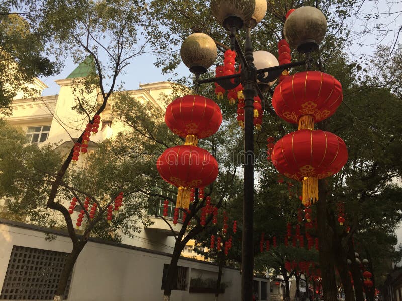 Lantern on Tiananmen Gatetower Stock Photo - Image of lamp, forbidden ...