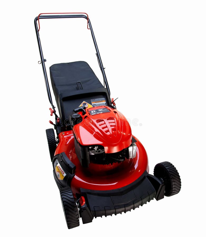 Red Lawn Mower Royalty Free Stock Photos Image 34309018