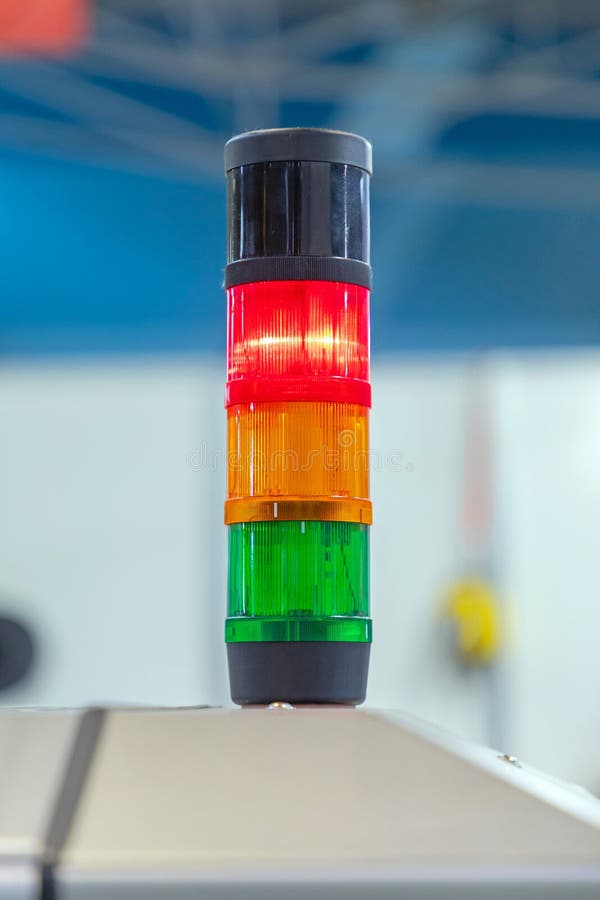 Red Signal Light stock image. Image of structure, caution 221300249