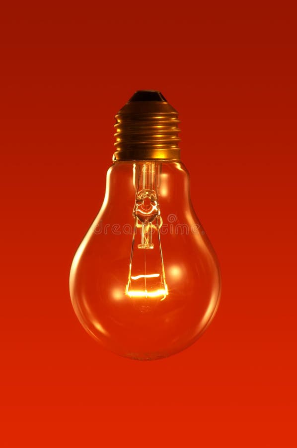 Red lightbulb