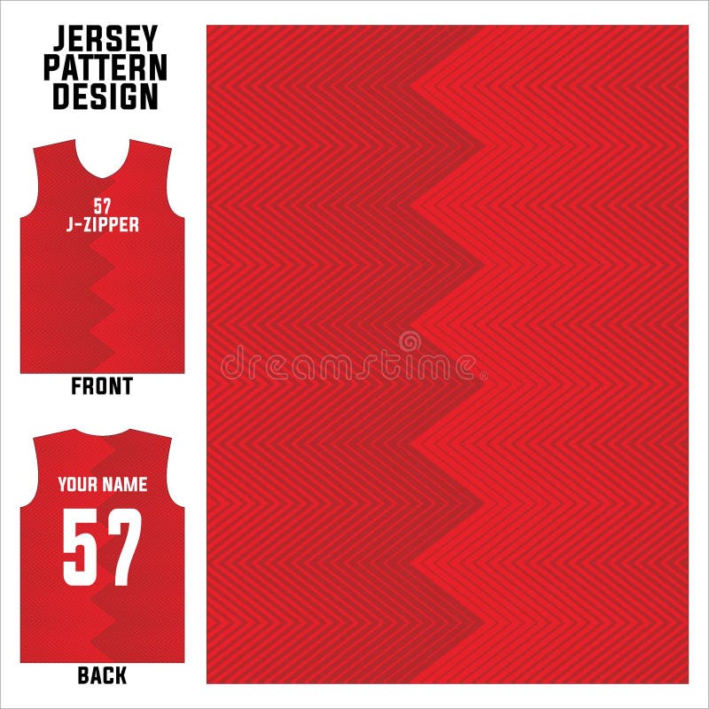 abstract concept vector jersey pattern template for printing or