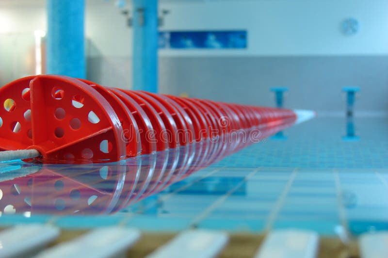 Red Line in swimming pool