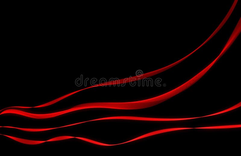 Red lines vector illustration