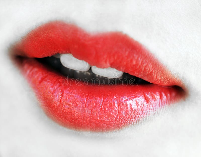 Red lips