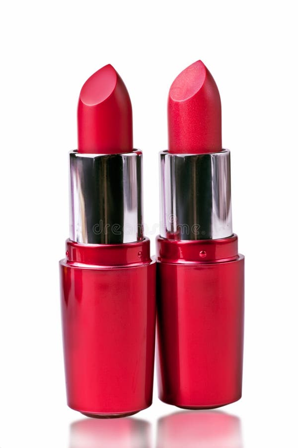 Red lipstick stock image. Image of lipstick, close, stick 13350817