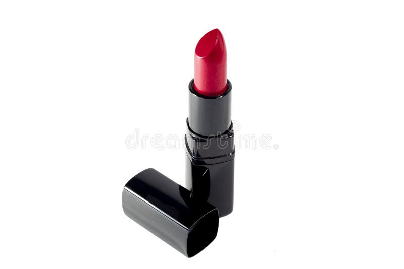 Red lipstick isolated