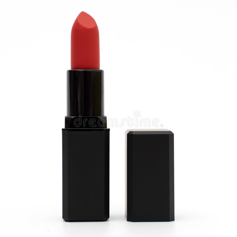 Red Lipstick Isolated on White Stock Photo Image of lipstick, care
