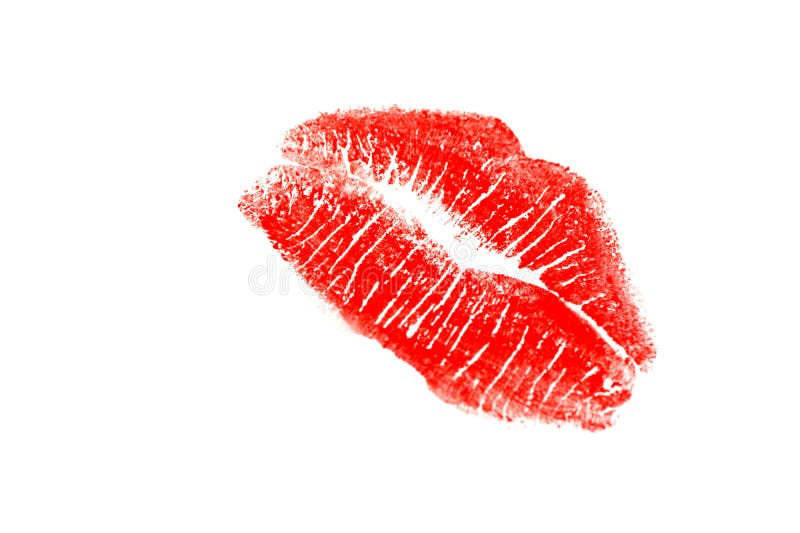 Lipstick kiss stock photo. Image of gloss, communicate, love 80816