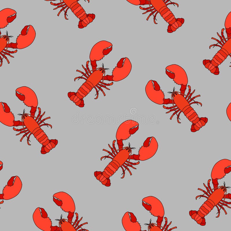 HD wallpaper lobster red background Wallpaper cancer boiled  crustacean  Wallpaper Flare