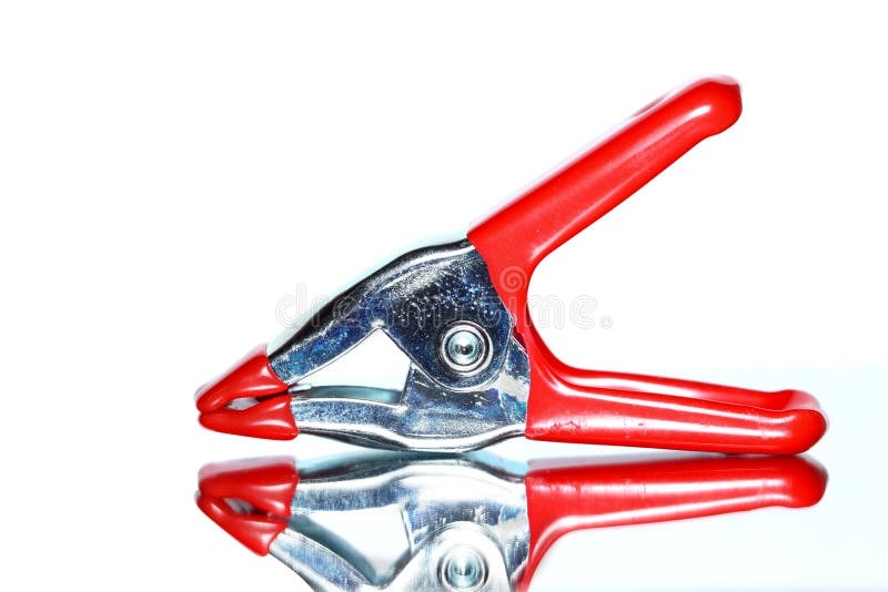 Metal clip stock photo. Image of paper, closeup, concept 34853746