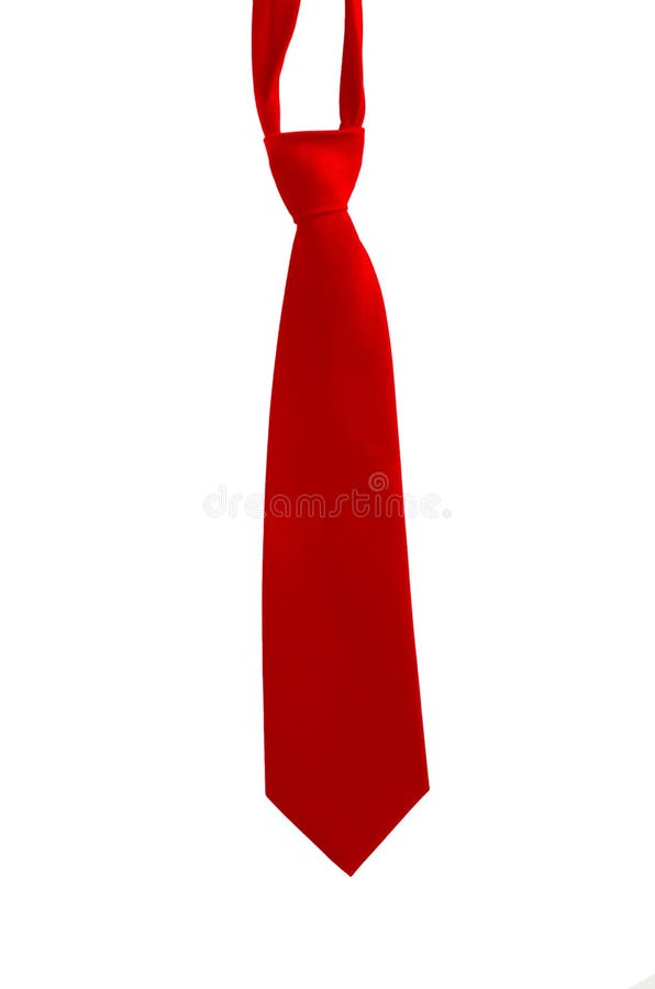 Red Neck Tie royalty free stock photography Red Neck Tie royalty free stock photography