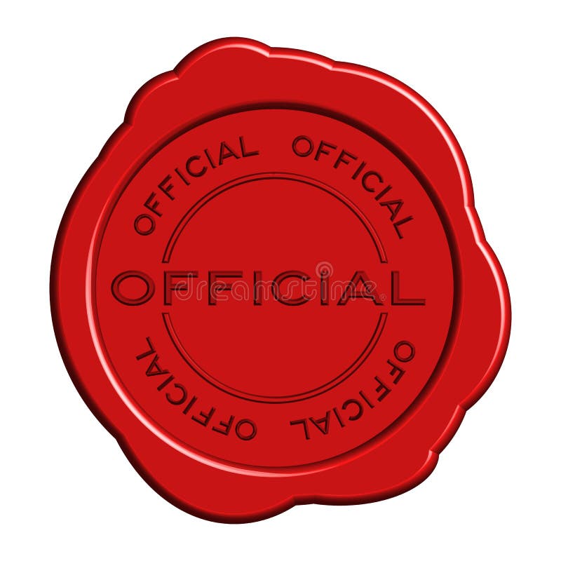 Official Stamp stock illustration. Illustration of officiele - 10620413