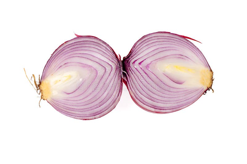 Two onion halves stock photo. Image of cepa, antioxidant 9929954