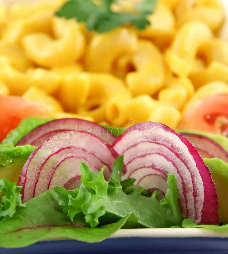 Red Onion And Macaroni