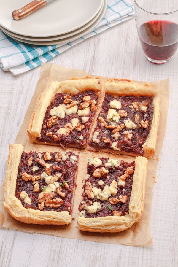 Red onion tart